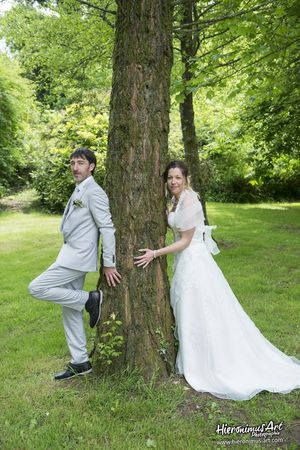 photographe mariage etangs de Kervir a Scaer